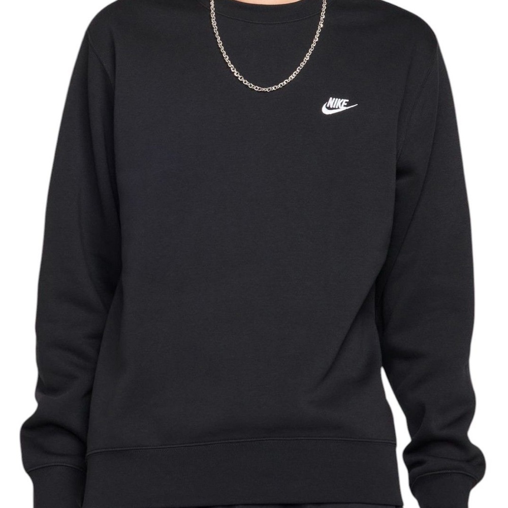 Nike Men's Black Crewneck Sweater